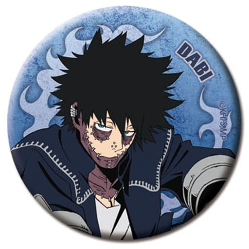 My Hero Academia Dabi Full Color Can Badge Collection Buttons [USED]