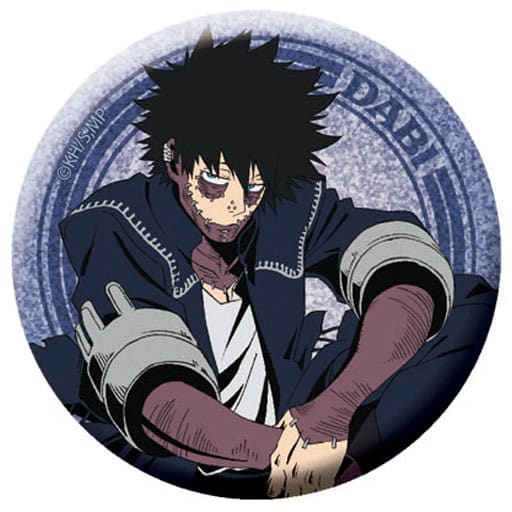 My Hero Academia Dabi Glitter Can Badge Collection Buttons [USED]
