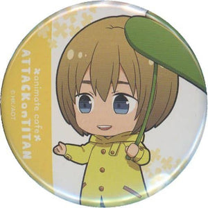 Armin Arlert Attack on Titan Season 3 Part.2 Trading Can Badge Group A animate cafe Limited Can Badge [USED]