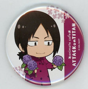 Ymir Attack on Titan Season 3 Part.2 Trading Can Badge Group B animate cafe Limited Can Badge [USED]