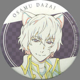 Osamu Dazai White Bungo Stray Dogs 75mm Round Can Badge Namja Town Koufuku no Aoi Tori Limited Mini Game Ellis Western Sweets Prize C Can Badge [USED]