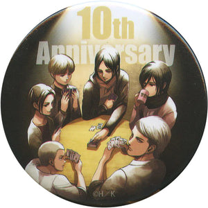 Mikasa Ackerman Attack on Titan Special 55mm Can Badge Bessatsu Shonen Magazine Limited July 2019 Issue Supplement Can Badge [USED]