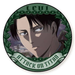 Levi Ackerman Background Purple Attack on Titan Trading Can Badge Levi Special Part1 Can Badge [USED]