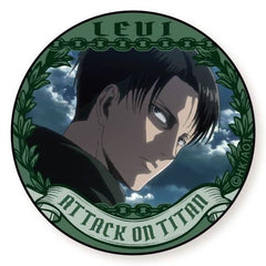 Levi Ackerman Looking Back Attack on Titan Trading Can Badge Levi Special Part1 Can Badge [USED]