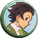 Tanjiro Kamado Profile Junior High and High School!! Kimetsu Academy Story Random Can Badge Part 1 ufotable cafe Limited Tin Badge [USED]