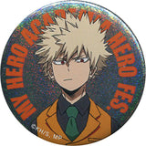 Katsuki Bakugo My Hero Academia Trading Can Badge B HERO FES. Limited Tin Badge [USED]