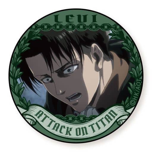 Levi Anger Attack on Titan Trading Can Badge Levi Special Part2 Tin Badge [USED]