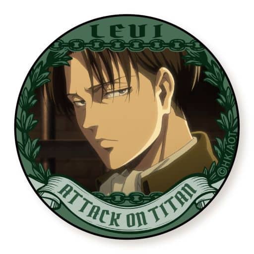 Levi Glare Attack on Titan Trading Can Badge Levi Special Part2 Tin Badge [USED]
