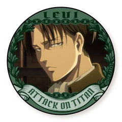Levi Glare Attack on Titan Trading Can Badge Levi Special Part2 Tin Badge [USED]