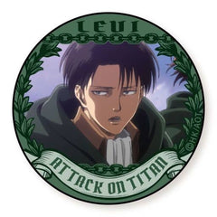 Levi Cape Attack on Titan Trading Can Badge Levi Special Part2 Can Badge [USED]