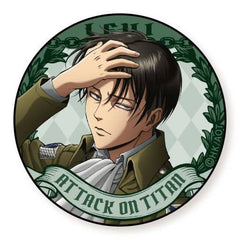 Levi Hair Combing Attack on Titan Trading Can Badge Levi Special Part2 Tin Badge [USED]