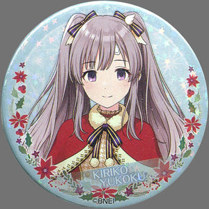 Yuukoku Kiriko Hologram THE IDOLM@STER Shiny Colors Trading Can Badge Part 1 The IDOLM@STER Tokyu Hands Limited Can Badge [USED]