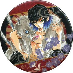 Inosuke Hashibira Unpainted Face Demon Slayer: Kimetsu no Yaiba Collection Can Badge Part 1 Jump Shop Limited Tin Badge [USED]