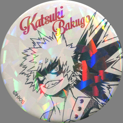 My Hero Academia Katsuki Bakugo All Star Can Badge Jump Characters Store Limited Buttons [USED]