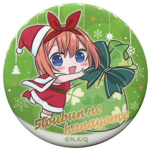 Yotsuba Nakano Christmas Ver. The Quintessential Quintuplets Blind Can Badge Pop Up Shop in Shinjuku Marui Annex Vol.3 Limited Can Badge [USED]