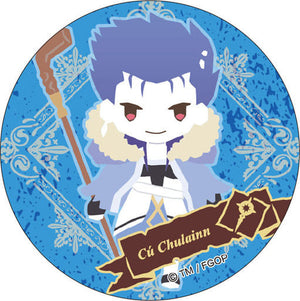 Castor/Cu Chulainn Fate/Grand Order Design produced by Sanrio Trading Can Badge [USED]
