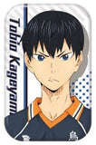 Tobio Kageyama Haikyu!! TO THE TOP Round Squiare Can Badge Badge [USED]