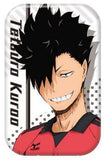 Tetsuro Kuroo Haikyu!! TO THE TOP Round Squiare Can Badge Badge [USED]