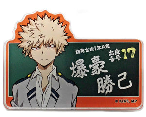 Katsuki Bakugo My Hero Academia 1st Year Class A Random Name Badge Badge [USED]