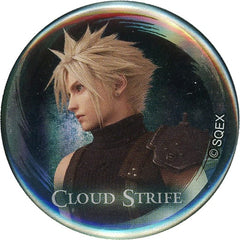 Cloud Strife Final Fantasy VII Remake Can Badge Collection Sky Tree in Midgar Tokyo Sky Tree Limited Tin Badge [USED]