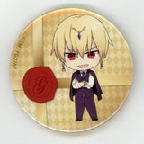 Caster/Gilgamesh Deformation Fate/Grand Order: Absolute Demonic Front - Babylonia Can Badge Party Ver. LAWSON Limited Tin Badge [USED]