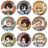 Ellen Yeager, etc. Attack on Titan Cup in Series Trading Can Badge All 9 Types Set Can Badge [USED]