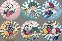 My Hero Academia Nezu & Others Birthday Fair January Can Badge All 6 Types Set Buttons [USED]