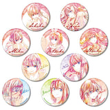 Yotsuba Nakano, etc. The Quintessential Quintuplets Ani-Art Trading Can Badge Vol.2 All 10 Types Set Can Badge [USED]