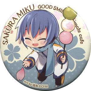 KAITO Cat Fish Illustration Vocaloid: Sakura Miku Trading Can Badge Good Smile animatecafe Limited Can Badge [USED]