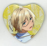 Eichi Tenshouin Ensemble Stars! Ensemble Stars! Heart-Shaped Glitter Can Badge Starry Stage 3rd Limited Can Badge [USED]