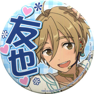 Tomoya Mashiro Ensemble Stars! Support Can Badge 6th Vol.2 Tin Badge [USED]