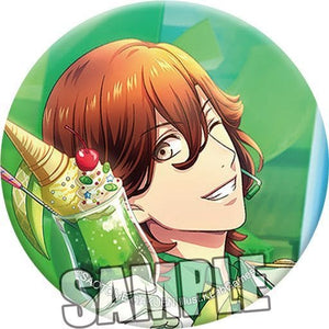 Reiji Kotobuki Uta no Prince Sama Shining Live Trading Can Badge Yokubari Fruits a La Mode Another Shot Ver. Can Badge [USED]