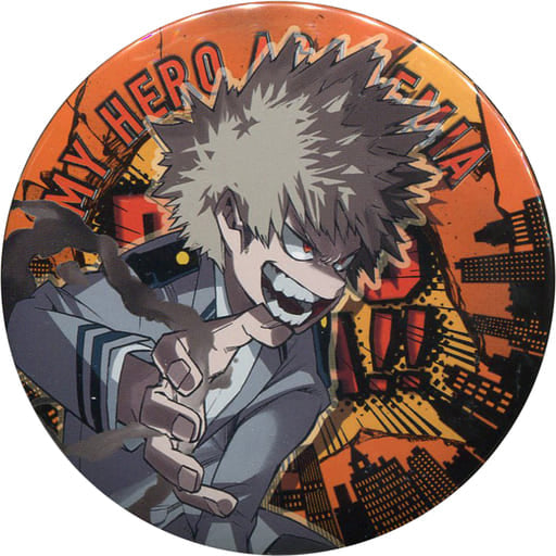 My Hero Academia Katsuki Bakugo Uniform Trading Collection Can Badge Buttons [USED]