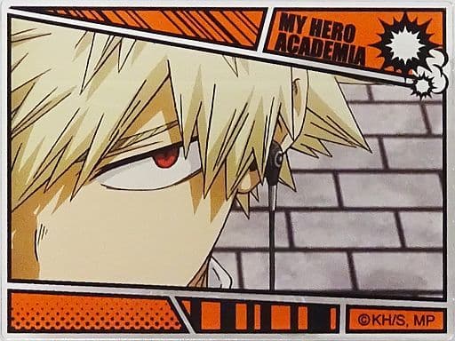My Hero Academia Katsuki Bakugo Trading Scene Still Acrylic Stand Badge Plus Ultra Square Limited Buttons [USED]