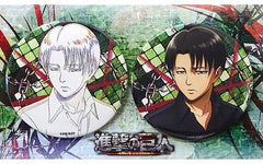 Levi Ackerman Attack on Titan Can Badge Set Tin Badge [USED]