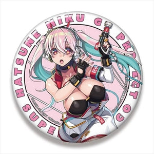 Hatsune Miku Racing Ver.2020 Super Sonico Collaboration Ver.2 Big Can Badge Hatsune Miku GT Project Can Badge [USED]