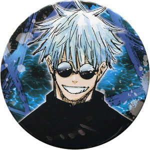 Satoru Gojo Sunglasses Jujutsu Kaisen Collection Can Badge Part 1 Jump Characters Store Limited Tin Badge [USED]