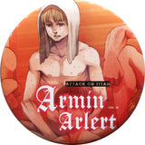 Armin Arlert Attack on Titan Special Can Badge Bessatsu Shonen Magazine Limited October 2020 Issue Supplement Can Badge [USED]