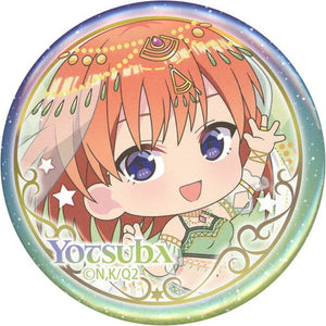 Yotsuba Nakano Normal The Quintessential Quintuplets 2 Blind Chibi Character Can Badge with Holo Rare Thousand And One Nights Story Ver. Thousand And One Nights in Atre Akihabara Limited Can Badge [USED]