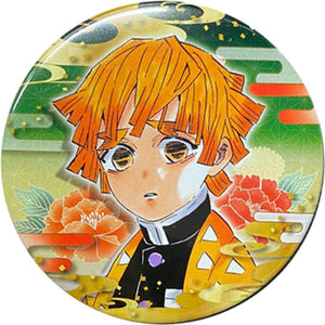 Zenitsu Agatsuma Demon Slayer: Kimetsu no Yaiba Collection Can Badge Part 5 Tin Badge [USED]