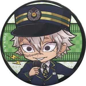 Sanemi Shinazugawa Demon Slayer: Kimetsu no Yaiba Trading Can Badge SL Gunma Mugen Train Operation Limited Can Badge [USED]