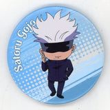 Satoru Gojo Jujutsu Kaisen Chibi Character Illustration Trading Can Badge Toho Animation Store Limited Can Badge [USED]