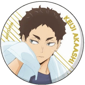 Keiji Akaashi Haikyu!! Can Badge Collection Tin Badge [USED]