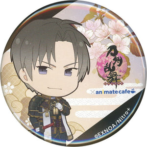 Heshikiri Hasebe Touken Ranbu ONLINE Kiwame Ver. Trading Can Badge animatecafe Kiwame Limited Can Badge [USED]