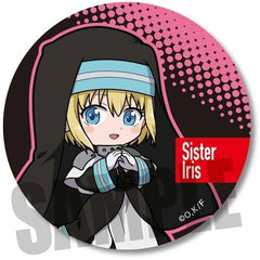 Fire Force Iris Action Series Can Badge Buttons [USED]