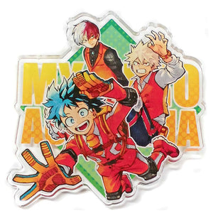 Izuku Midoriya Katsuki Bakugo Shoto Todoroki My Hero Academia Acrylic Badge Jump Shop Online Limited 2Way Shoulder Bag Included Bonus Badge [USED]