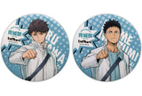 Toru Oikawa Hajime Iwaizumi Aojo Festival 2018 Limited Set Haikyu!! Can Badge Jump Shop Aojo Festival 2018 Limited Can Badge [USED]