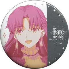 Rin Tohsaka Fate/stay night: Heaven's Feel III. spring song Fun Lottery 57mm Can Badge Ufotable Dining Collaboration Dining 4th Limited Tin Badge [USED]