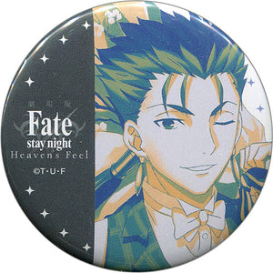 Lancer Fate/stay night: Heaven's Feel III. spring song 57mm Can Badge Ufotable Dining Collaboration Dining 4th Limited Fun Lottery Prize Can Badge [USED]