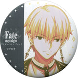 Gilgamesh Fate/stay night: Heaven's Feel III. spring song 57mm Can Badge Ufotable Dining Collaboration Dining 4th Limited Fun Lottery Prize Can Badge [USED]